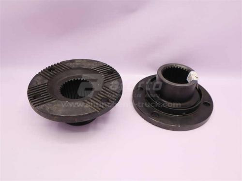 Фланец моста SHAANXI HANDE 180/31/4 (диаметр /высота 85mm/шлицы /отверстия) (оригинал)