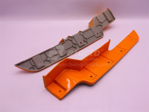 Молдинг бампера декоративный SHAANXI X3000/X5000 2019 самосвал желтый левый