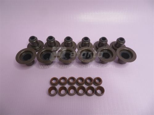 Сальник клапана WEICHAI WP13.550E501 впускной+выпускной (24 шт) (оригинал)