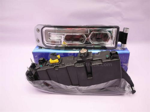 Фара HOWO T5G/C7H противотуманная левая HFX