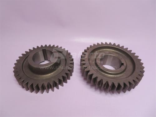 Шестерня КПП HW19710/HW15710 промежуточного вала ведущая Z = 37 (оригинал)