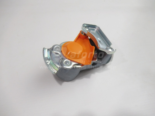 Соединительная головка на прицеп с фильтром желтая без клапана М16х1.5 DAF, MAN 9522010010