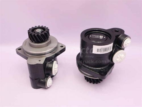 Насос ГУР HOWO (17 зубьев,чугунный) (оригинал)