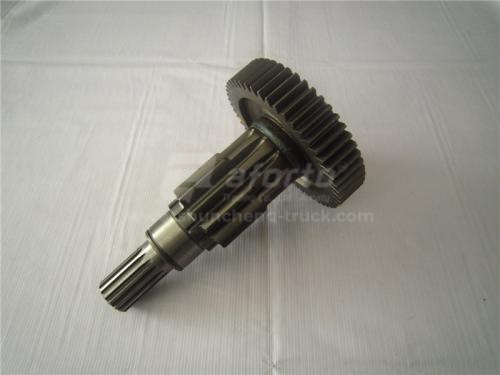 Вал КПП FAST 12JS200T делителя передач промежуточный длинный