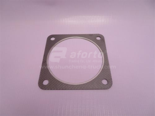Прокладка гофры выхлопной трубы SHAANXI F2000 квадратный 150*150