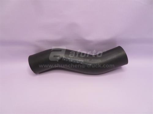 Патрубок радиатора HOWO A7 нижний 55*55 S -образный QINYAN