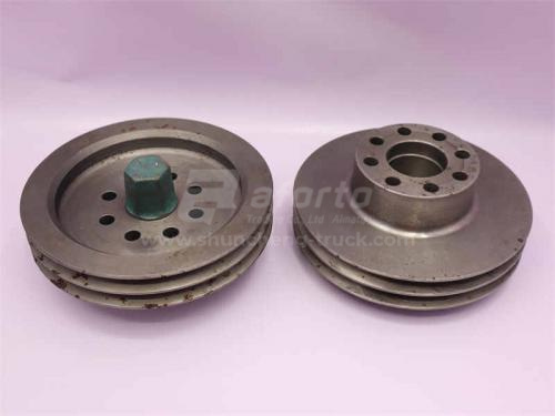 Шкив коленвала WD615 (под клиновой ремень) (оригинал)