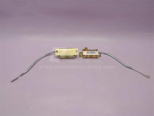 Замок ящика инструментов HOWO левая (оригинал)