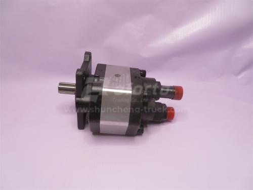 Гидронасос подъёма кузова HOWO 68H левого вращения (выход сзади)