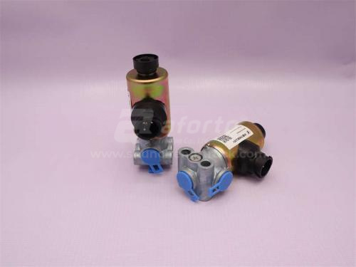 Клапан электромагнитный SHAANXI F3000 Euro III (серый) (оригинал)