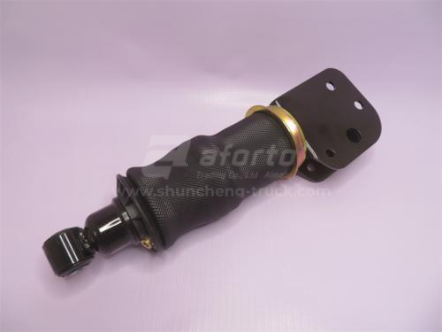 Амортизатор кабины SHAANXI X3000 задний пневматический HEZEYUJIE