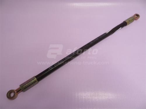 Шланг масляный L=420мм под штуцер Ф10мм WD615 QINYAN