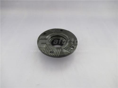 Фланец моста SHAANXI среднего 180/65/28/4 (диаметр /высота/шлицы /отверстия) (оригинал)