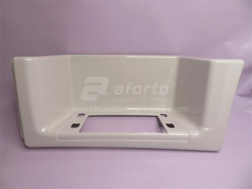 Щиток подножки HOWO 2010 (самосвал) белый левый