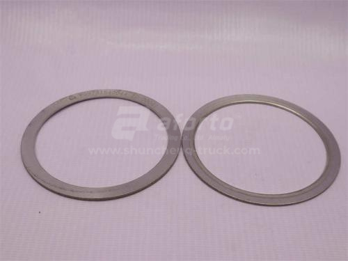 Прокладка турбины HOWO (к гофре) 84*100*3 мм (оригинал)