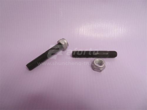 Шпилька 10*63*1.5 трубы глушителя HOWO (оригинал)