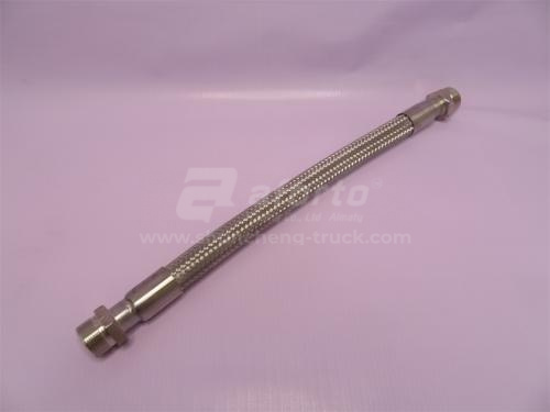 Шланг воздушный компрессора SHAANXI L=400mm (высокого давления) 27*27