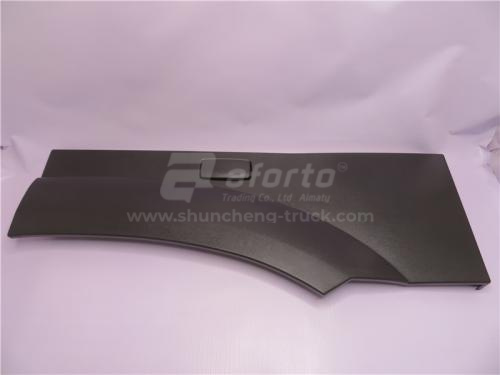 Крыло HOWO 2010 переднее левое (задняя часть) черная