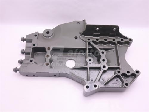 Кронштейн торсиона кабины HOWO TX левый (оригинал)