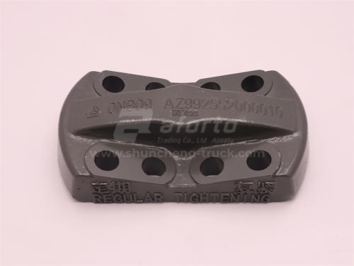 Седло рессоры задней HOWO TX380/TX400/C7H (оригинал)