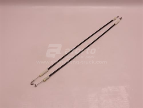 Трос замка ящика инструментального HOWO TX правого (оригинал)