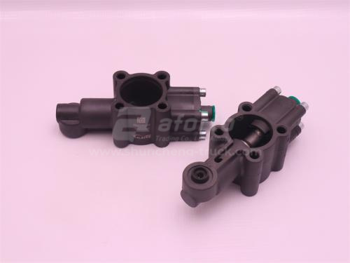 Клапан воздушный КПП SINOTRUK19712/25712 повышенной, пониженной передачи (оригинал)