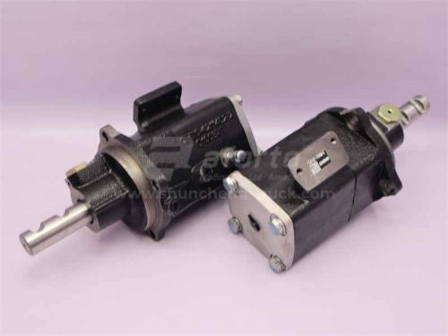 Пневмоцилиндр делителя передач КПП FAST 12JS160T трехкамерный (оригинал)