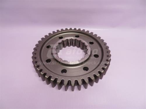 Шестерня КПП HW15710/19710 вторичного вала 2 передачи Z=42 новая модель