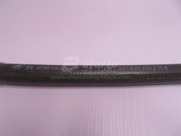 Шланг ГУР на насос HOWO L = 45см QINYAN