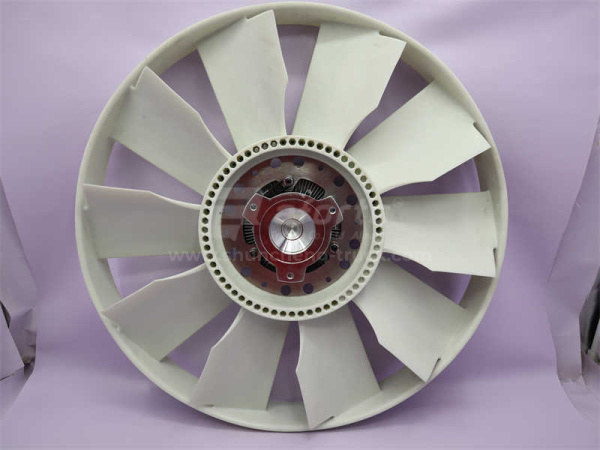 Гидромуфта вентилятора HOWO A7/D12 в сборе с вентилятора (оригинал)