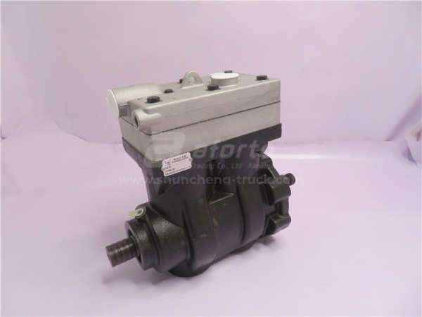Компрессор воздушный 0002 HOWO D10 двухцилиндровый