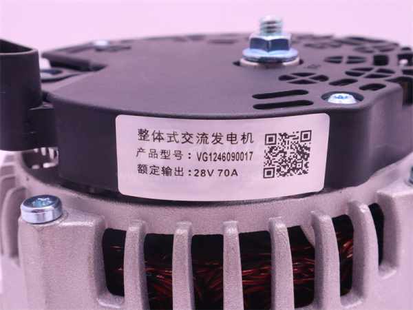 Генератор 6PK HOWO A7 D12 70A SHENHU