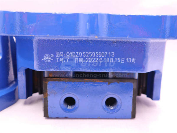 Подушка двигателя SHAANXI X3000 задняя QINYAN