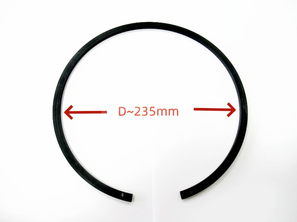 Кольцо стопорное бортового редуктора SHAANXI HANDE TGX (оригинал)