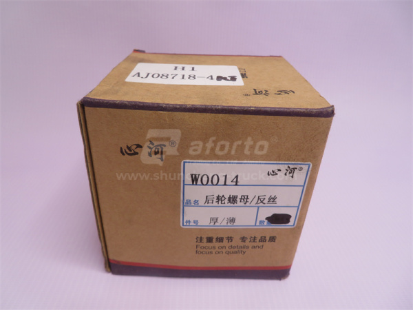 Гайка ступицы STEYR задней (1 тонкая+ 1 толстая) левая