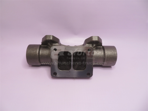 Коллектор выпускной WEICHAI WP12 Euro III среднего 0003