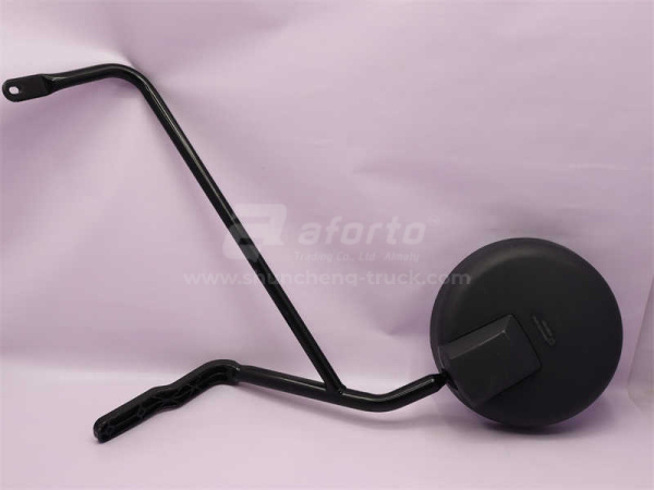 Зеркало SHAANXI X3000 нижнего вида (малое круглое) с кронштейн (оригинал)