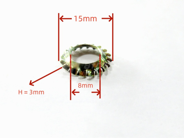Шайба стопорная проходного вала HANDE 440/X5000/X6000 (оригинал)