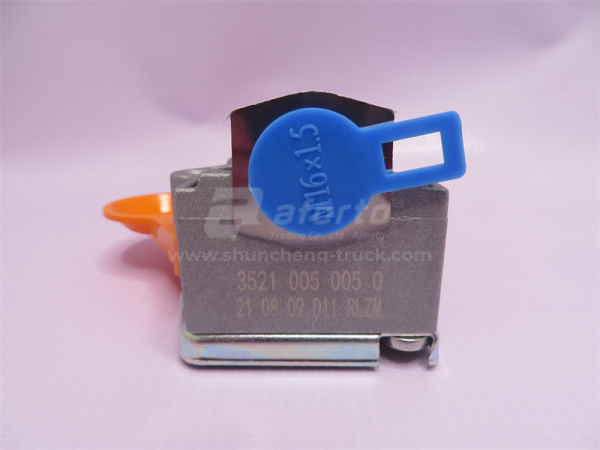 Соединительная головка на прицеп желтая без клапана M16x1.5 9522000220 SORL