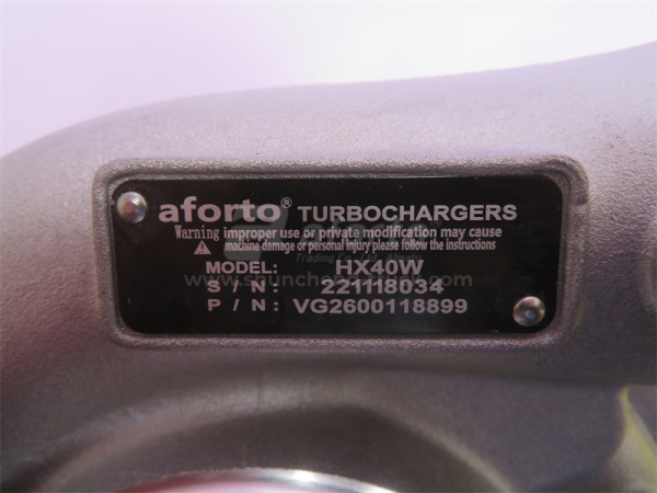 Турбокомпрессор 8899 WD615 290 л.с. HOWO Хомут AFORTO