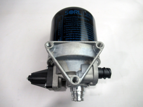 Осушитель 8.1 bar, с подогревом, без глушителя, КАМАЗ, НЕФАЗ, МАЗ (4324101400)