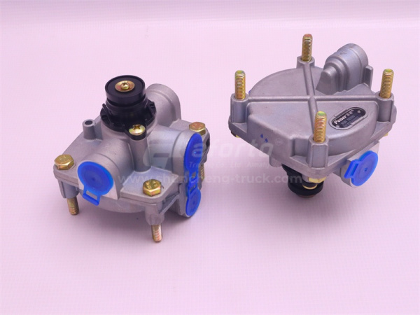 Клапан ускорительный SHAANXI F2000/HOWO/FAW/T5G (4 отв.) (быстроразъёмные соединения) Pener