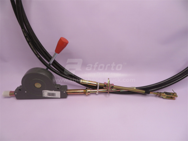 Трос управления выгрузки  бочки бетономешалки HOWO 8.0M