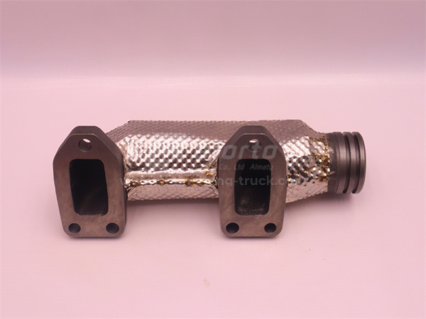 Коллектор выпускной WEICHAI WP13.550E501 передний (оригинал)