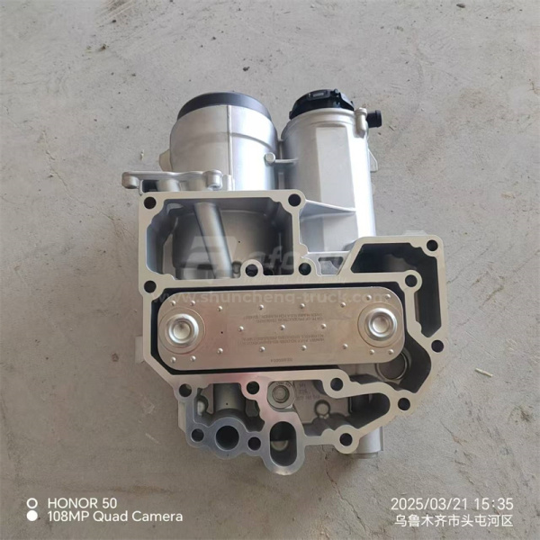 Модуль маслянного фильтра в сборе с теплообменником MAN MC11/MC13