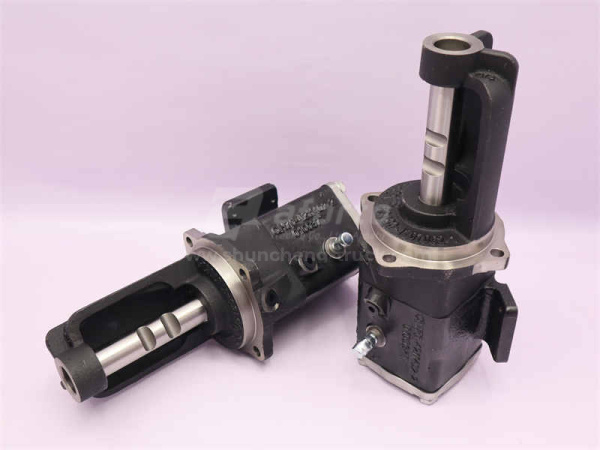 Пневмоцилиндр делителя передач КПП FAST 12 двухкамерный новый SHAANXI (оригинал)