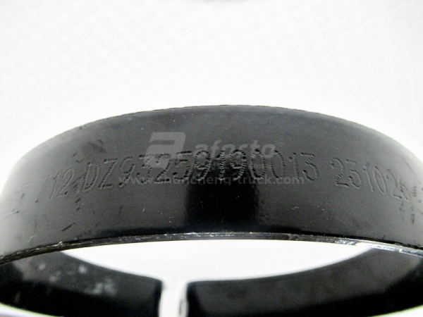 Хомут гофры воздушной  SHAANXI X5000 (оригинал)