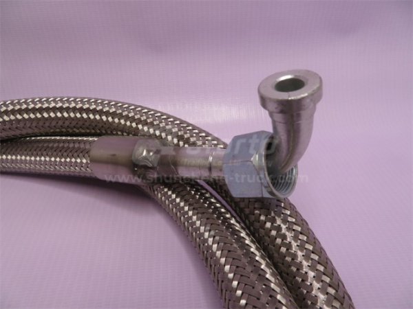 Шланг воздушный компрессора XCMG ZL50G 1300mm прямо/извилистый (хорошее качество)