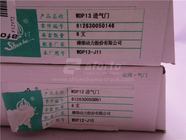 Клапан ДВС впускной D12/WP12