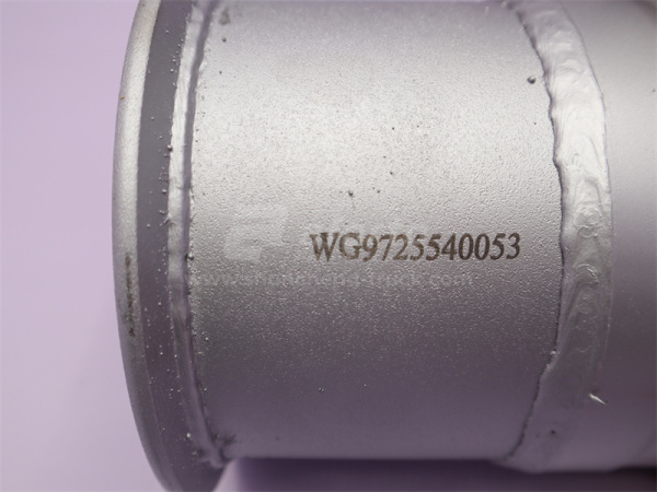 Гофра глушителя HOWO прямая с фланцем